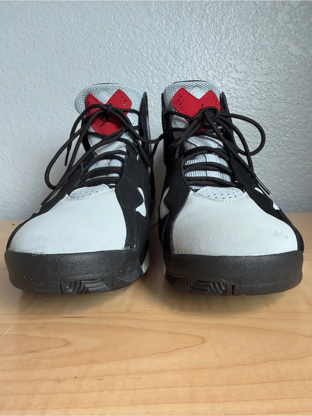 Nike Air Jordan True Flight Black Varsity Red Wolf Grey